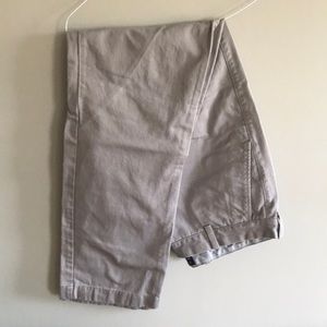 J. Crew light gray Khaki Chino Pants